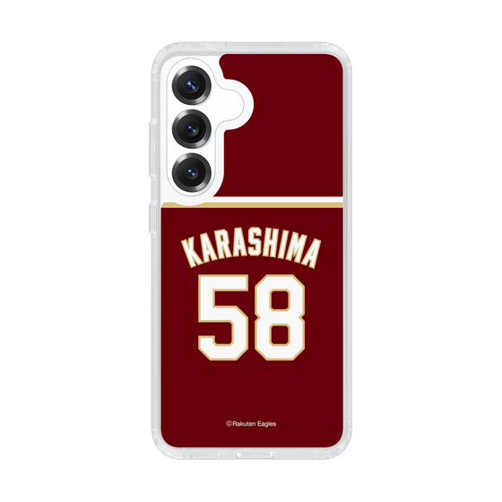 スリムプロテクションケース［ 楽天イーグルス - #58 Karashima -ビジター ］