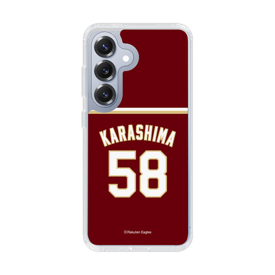 スリムプロテクションケース［ 楽天イーグルス - #58 Karashima -ビジター ］