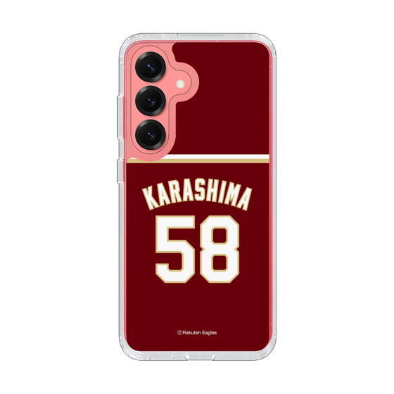 スリムプロテクションケース［ 楽天イーグルス - #58 Karashima -ビジター ］