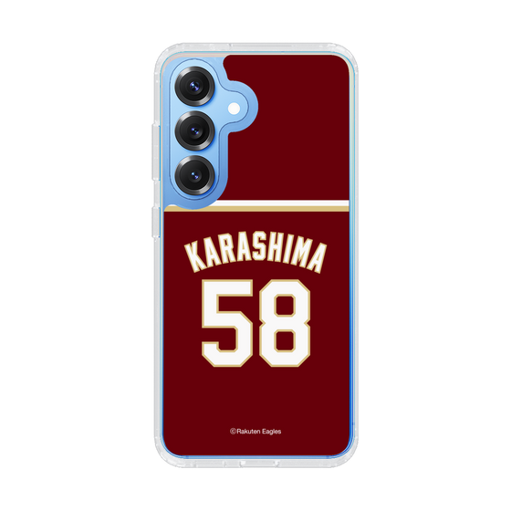 スリムプロテクションケース［ 楽天イーグルス - #58 Karashima -ビジター ］
