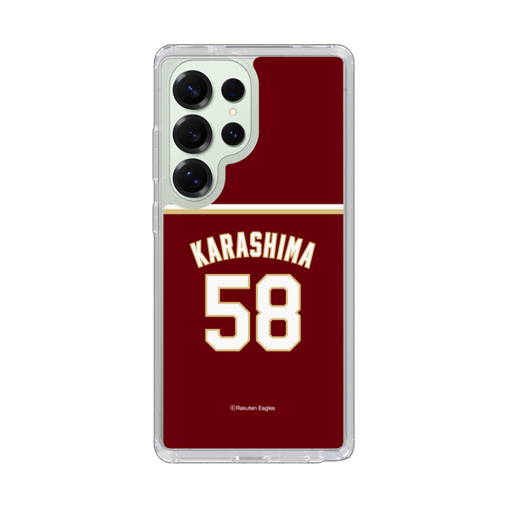 スリムプロテクションケース［ 楽天イーグルス - #58 Karashima -ビジター ］