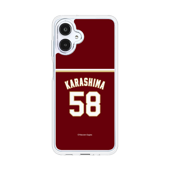 スリムプロテクションケース［ 楽天イーグルス - #58 Karashima - ビジター ］