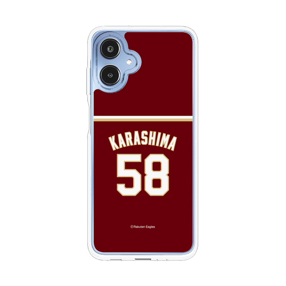 スリムプロテクションケース［ 楽天イーグルス - #58 Karashima - ビジター ］