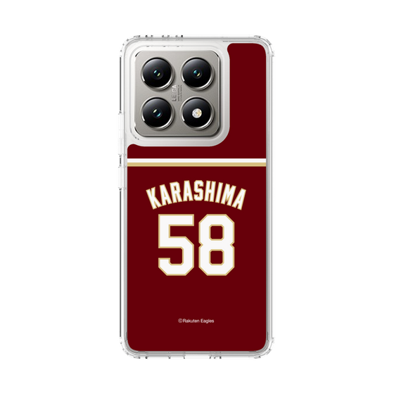 スリムプロテクションケース［ 楽天イーグルス - #58 Karashima - ビジター ］