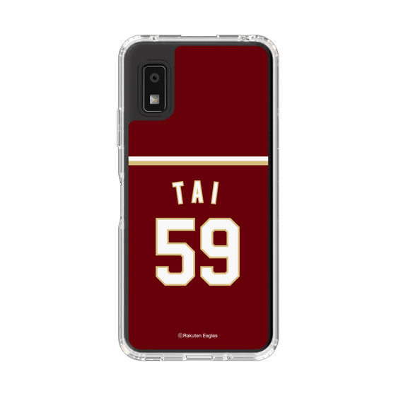 スリムプロテクションケース［ 楽天イーグルス - #59 Tai - ビジター ］