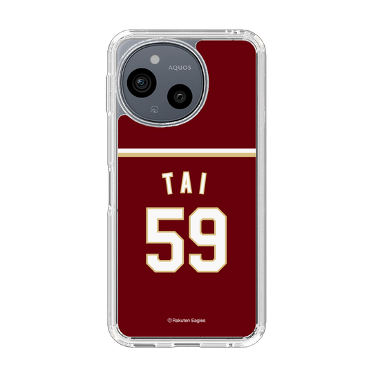 スリムプロテクションケース［ 楽天イーグルス - #59 Tai - ビジター ］