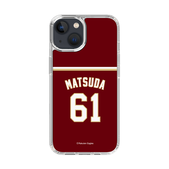 スリムプロテクションケース［ 楽天イーグルス - #61 Matsuda -ビジター ］