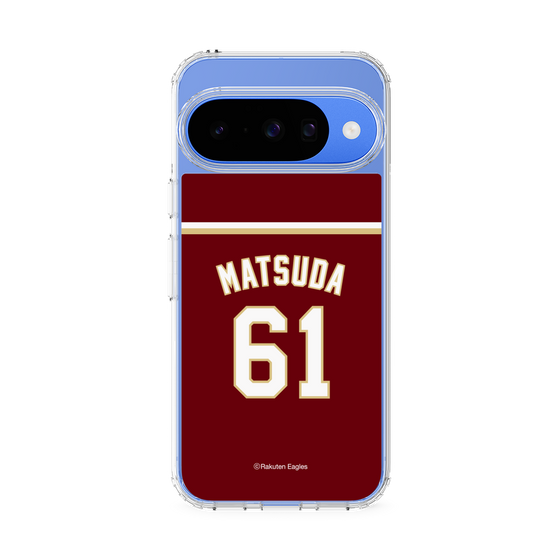 スリムプロテクションケース［ 楽天イーグルス - #61 Matsuda - ビジター ］