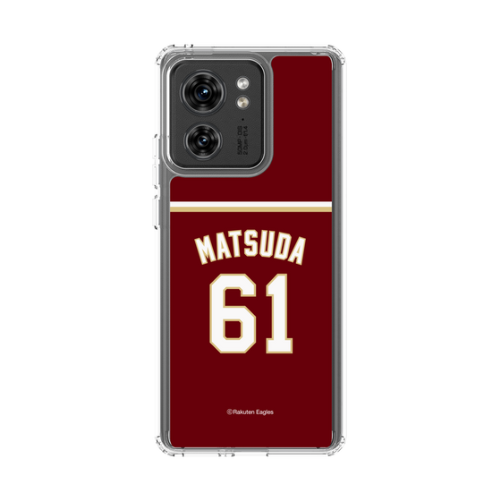 スリムプロテクションケース［ 楽天イーグルス - #61 Matsuda - ビジター ］