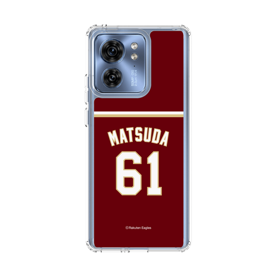 スリムプロテクションケース［ 楽天イーグルス - #61 Matsuda - ビジター ］