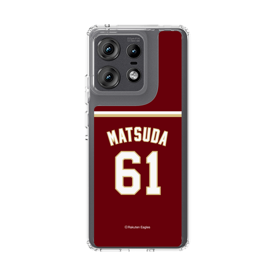スリムプロテクションケース［ 楽天イーグルス - #61 Matsuda - ビジター ］