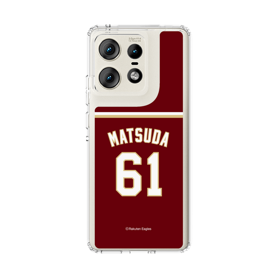 スリムプロテクションケース［ 楽天イーグルス - #61 Matsuda - ビジター ］