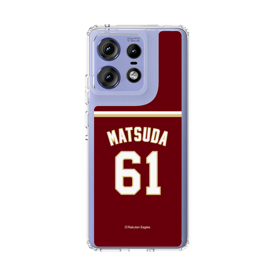 スリムプロテクションケース［ 楽天イーグルス - #61 Matsuda - ビジター ］