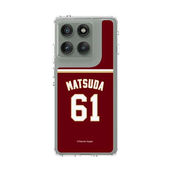 スリムプロテクションケース［ 楽天イーグルス - #61 Matsuda - ビジター ］