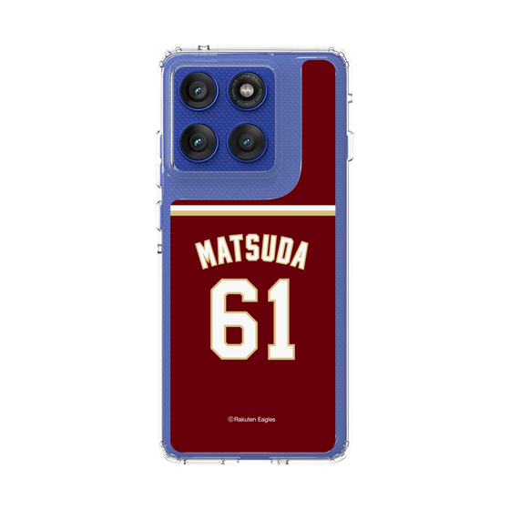 スリムプロテクションケース［ 楽天イーグルス - #61 Matsuda - ビジター ］