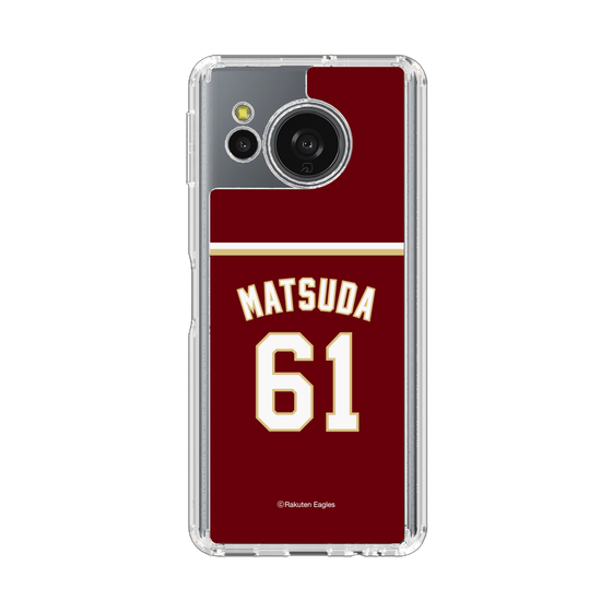 スリムプロテクションケース［ 楽天イーグルス - #61 Matsuda - ビジター ］