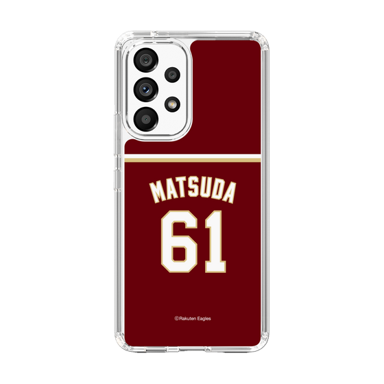 スリムプロテクションケース［ 楽天イーグルス - #61 Matsuda -ビジター ］