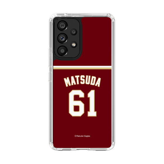 スリムプロテクションケース［ 楽天イーグルス - #61 Matsuda -ビジター ］