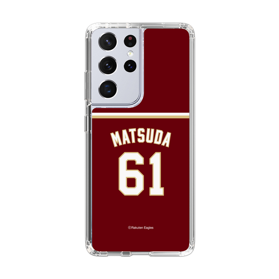 スリムプロテクションケース［ 楽天イーグルス - #61 Matsuda -ビジター ］