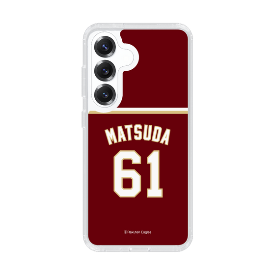 スリムプロテクションケース［ 楽天イーグルス - #61 Matsuda -ビジター ］