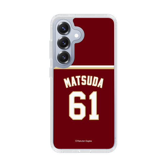 スリムプロテクションケース［ 楽天イーグルス - #61 Matsuda -ビジター ］