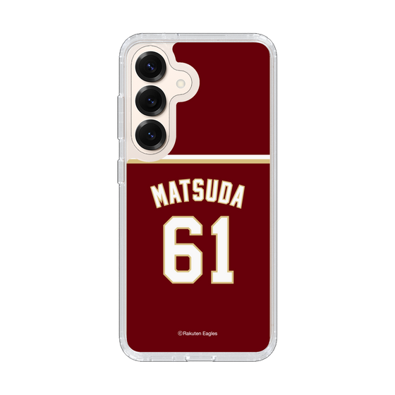 スリムプロテクションケース［ 楽天イーグルス - #61 Matsuda -ビジター ］