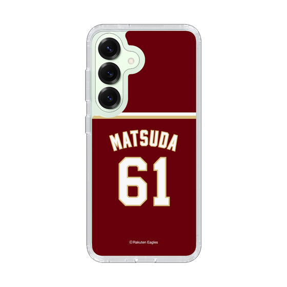 スリムプロテクションケース［ 楽天イーグルス - #61 Matsuda -ビジター ］