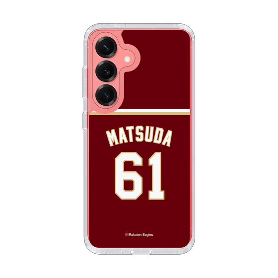 スリムプロテクションケース［ 楽天イーグルス - #61 Matsuda -ビジター ］