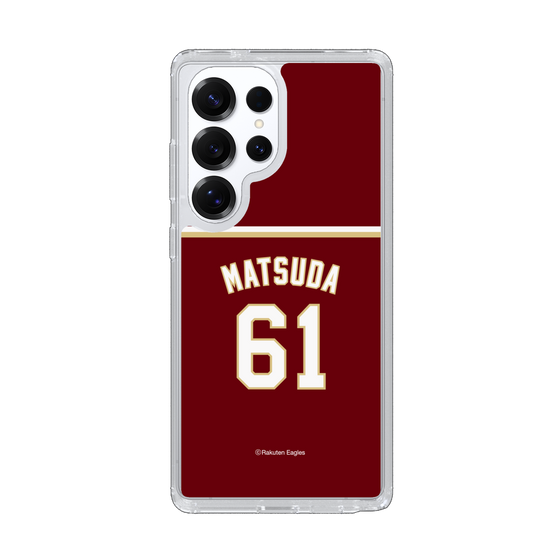 スリムプロテクションケース［ 楽天イーグルス - #61 Matsuda -ビジター ］