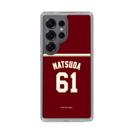 スリムプロテクションケース［ 楽天イーグルス - #61 Matsuda -ビジター ］
