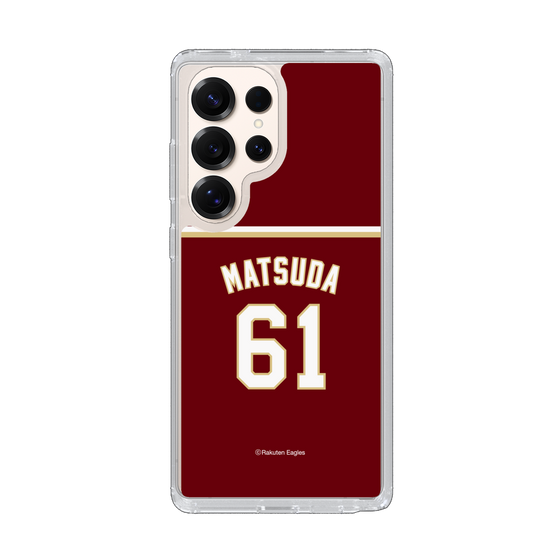 スリムプロテクションケース［ 楽天イーグルス - #61 Matsuda -ビジター ］