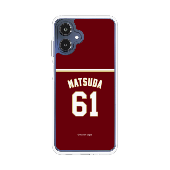 スリムプロテクションケース［ 楽天イーグルス - #61 Matsuda - ビジター ］