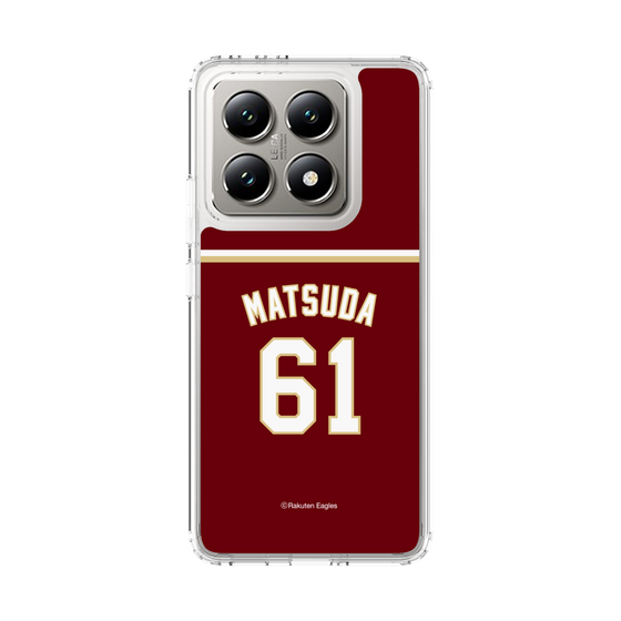 スリムプロテクションケース［ 楽天イーグルス - #61 Matsuda - ビジター ］