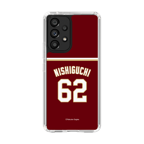 スリムプロテクションケース［ 楽天イーグルス - #62 Nishiguchi -ビジター ］
