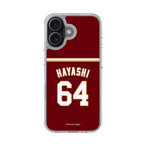 スリムプロテクションケース［ 楽天イーグルス - #64 Hayashi - ビジター ］