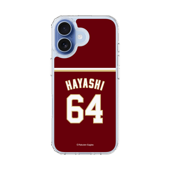 スリムプロテクションケース［ 楽天イーグルス - #64 Hayashi - ビジター ］