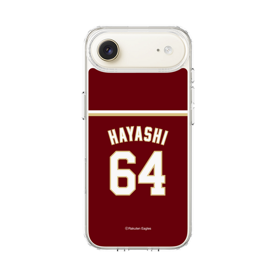 スリムプロテクションケース［ 楽天イーグルス - #64 Hayashi - ビジター ］