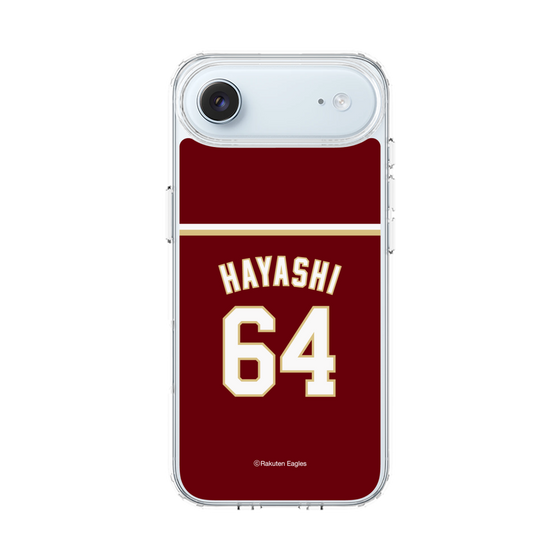 スリムプロテクションケース［ 楽天イーグルス - #64 Hayashi - ビジター ］