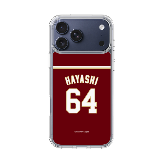 スリムプロテクションケース［ 楽天イーグルス - #64 Hayashi - ビジター ］