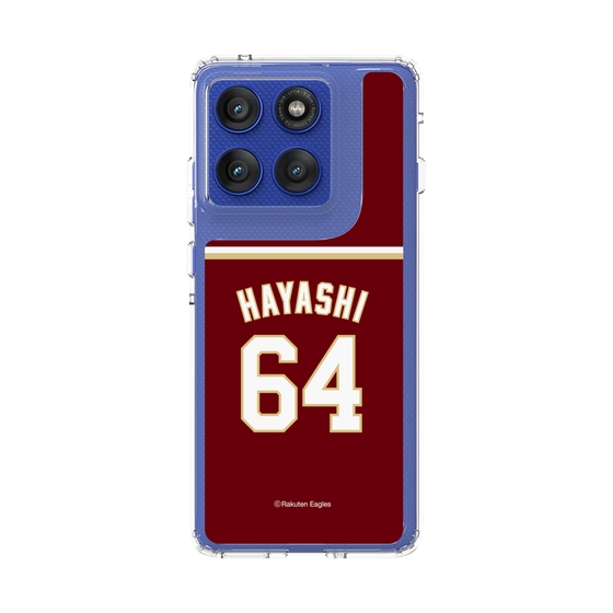 スリムプロテクションケース［ 楽天イーグルス - #64 Hayashi - ビジター ］