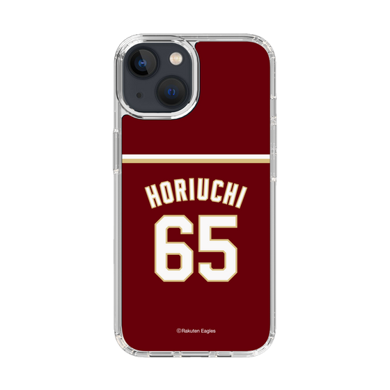 スリムプロテクションケース［ 楽天イーグルス - #65 Horiuchi -ビジター ］