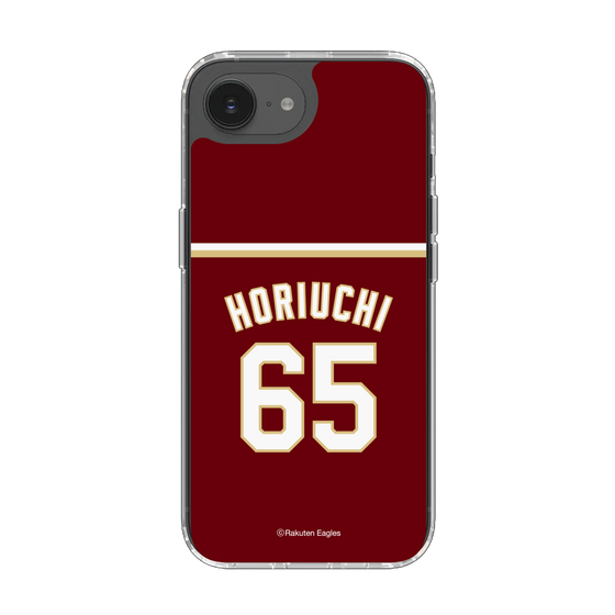 スリムプロテクションケース［ 楽天イーグルス - #65 Horiuchi -ビジター ］