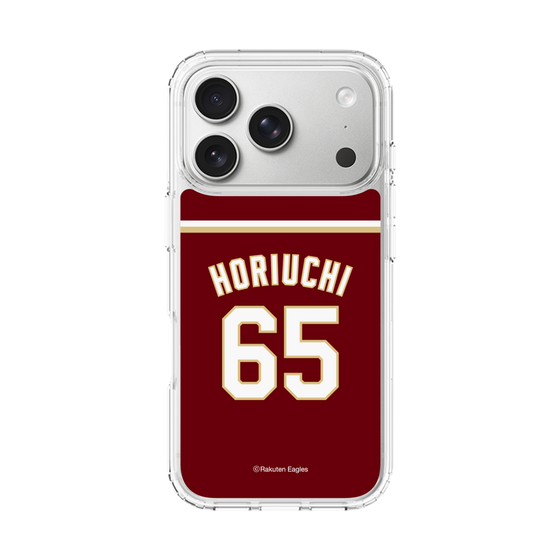 スリムプロテクションケース［ 楽天イーグルス - #65 Horiuchi - ビジター ］
