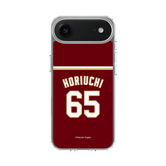 スリムプロテクションケース［ 楽天イーグルス - #65 Horiuchi - ビジター ］