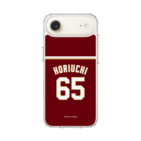 スリムプロテクションケース［ 楽天イーグルス - #65 Horiuchi - ビジター ］