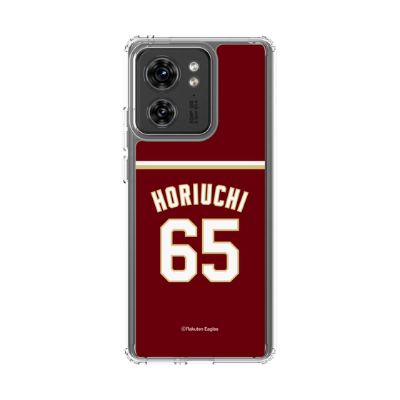 スリムプロテクションケース［ 楽天イーグルス - #65 Horiuchi - ビジター ］