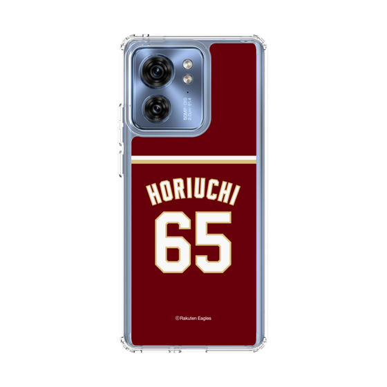 スリムプロテクションケース［ 楽天イーグルス - #65 Horiuchi - ビジター ］