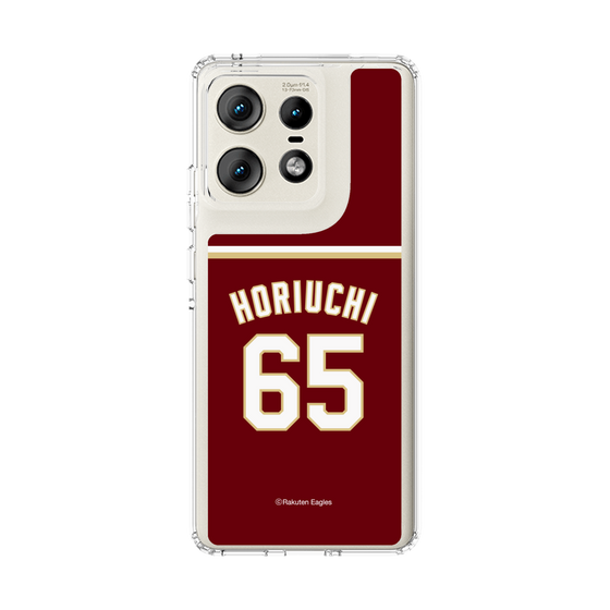 スリムプロテクションケース［ 楽天イーグルス - #65 Horiuchi - ビジター ］