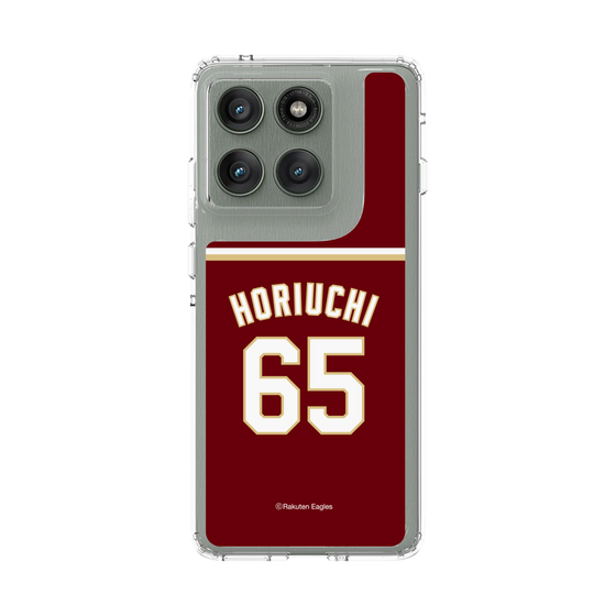 スリムプロテクションケース［ 楽天イーグルス - #65 Horiuchi - ビジター ］