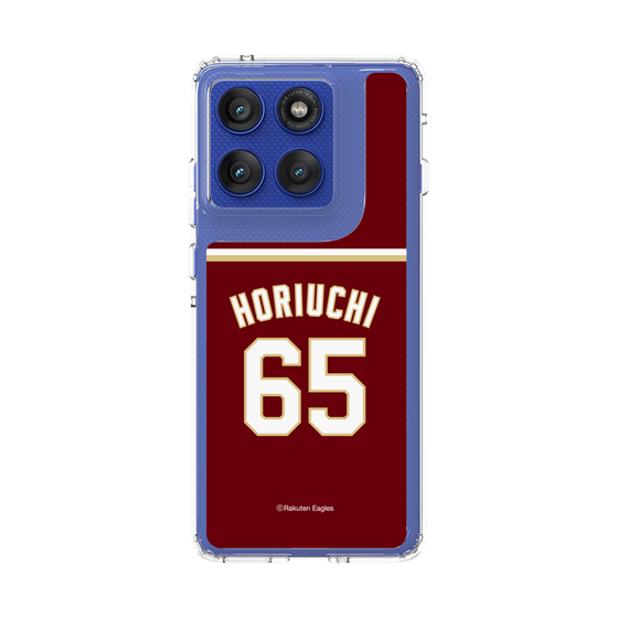スリムプロテクションケース［ 楽天イーグルス - #65 Horiuchi - ビジター ］